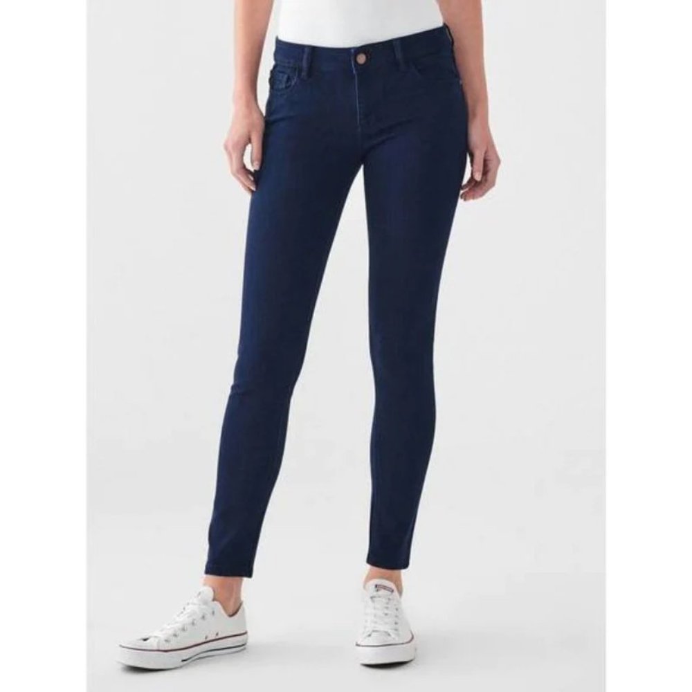 DL1961 Emma Legging Jean, Size 24, Color Flatiron, Never Worn, With Tags